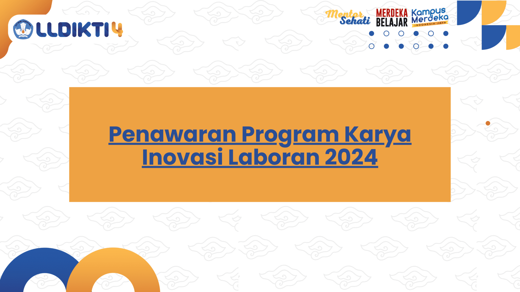 Penawaran Program Karya Inovasi Laboran 2024